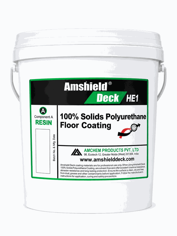 Amshield Deck — 100% solids polyurethane floor coating