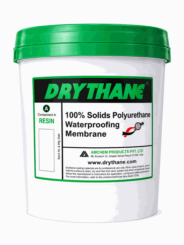 Drythane — 100% solids polyurethane waterproofing membrane