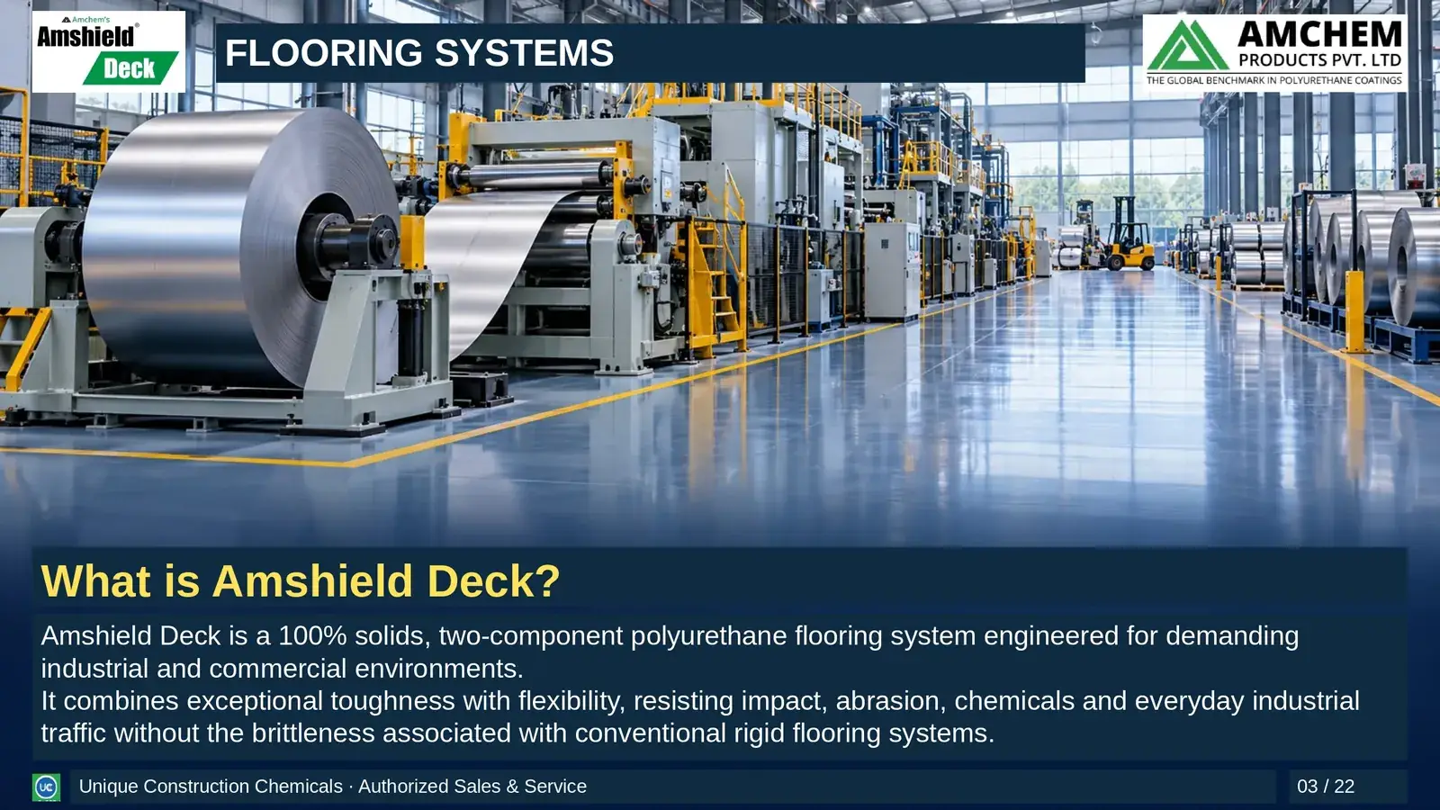 Amshield Deck flooring — What is Amshield Deck?